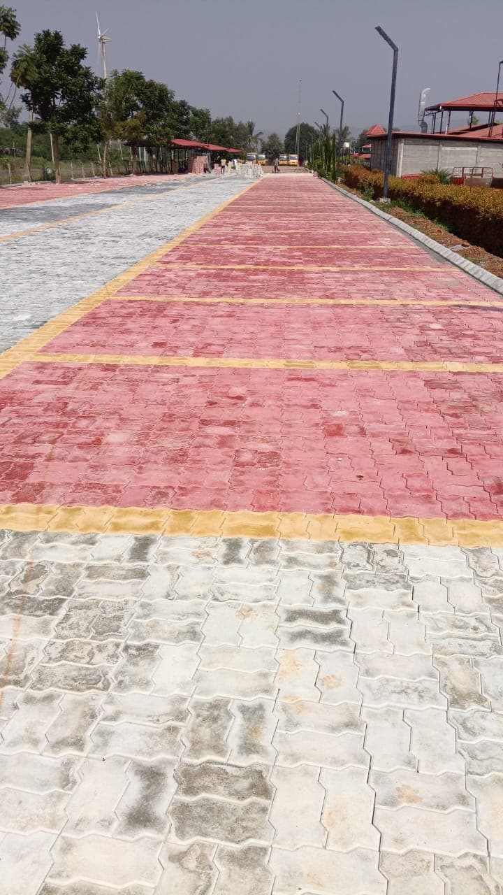 Parking Tile Installation